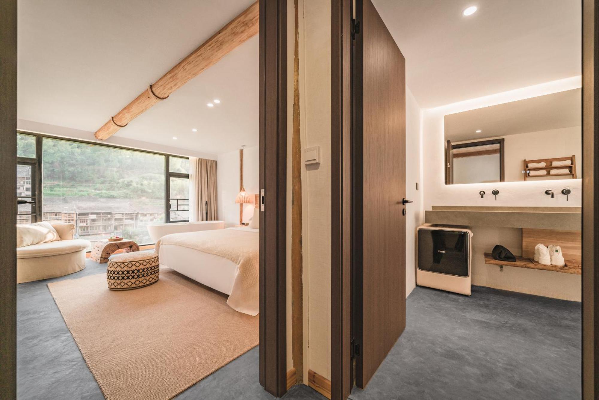 肇兴溪舍山堂 Creekside Inn Liping Eksteriør bilde