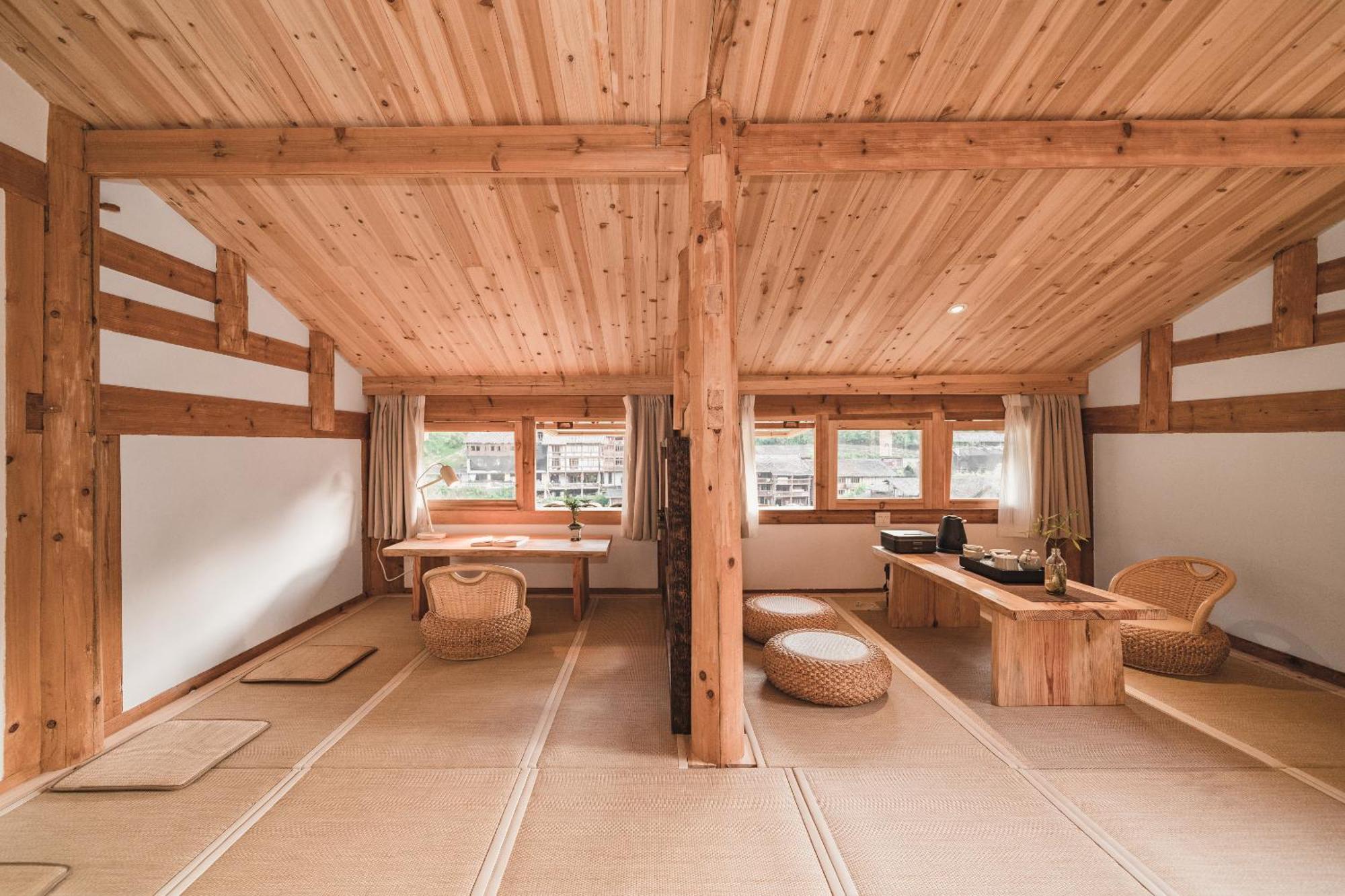 肇兴溪舍山堂 Creekside Inn Liping Eksteriør bilde