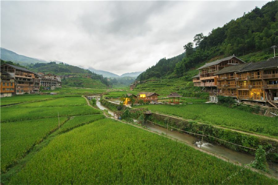 肇兴溪舍山堂 Creekside Inn Liping Eksteriør bilde